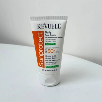Тонирующий солнцезащитный крем для лица Revuele Sunprotect Tinted Face Cream SPF 50+