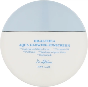Солнцезащитный крем - Dr.Althea Aqua Glowing Sunscreen SPF 50+ PA++++ 45ml (1292610-1154549081-2)