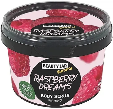 Скраб для тіла "Малинові мрії" - Beauty Jar Yummy Raspberry Dreams Firming Body Scrub 360g (1292489-222489699)