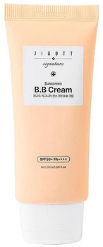 Солнцезащитный BB-крем для лица - Jigott Signature Sunscreen B.B Cream SPF 50+ PA++++ 50ml (1306931-2138913631-2)