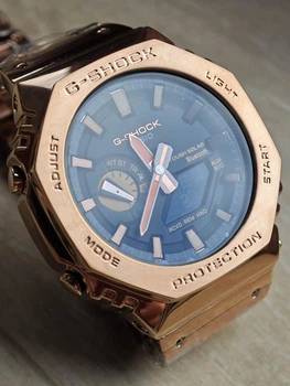 Часы CASIO G-Shock GM-B2100GD-5AER джи шок Под Розовое золото или под Медь