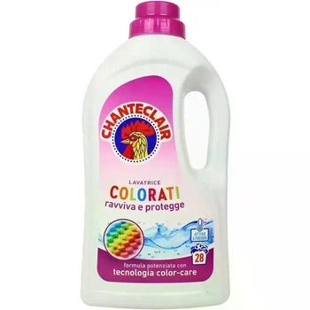 Гель для прання кольорового одягу Chanteclair Colorati ravviva e protegge, 1260 мл (28 прань)