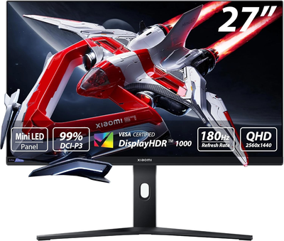 Монитор 27" Xiaomi Mini LED Gaming Monitor G Pro 27i (ELA5585EU) (57449171C00043739) - Уценка