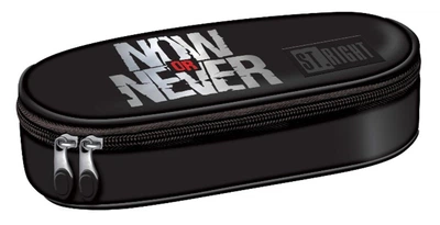 Пенал шкільний для хлопчика ST.Right PC-01 Now or Never 680496 чорний