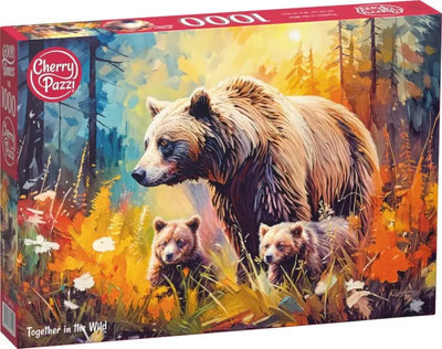 Puzzle CherryPazzi Together in the wild 1000 elementów 31124 (5903728731124)