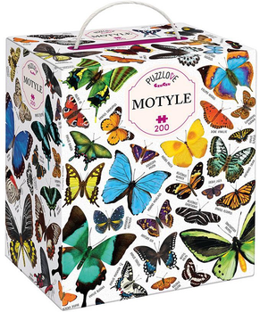 Puzzle CzuCzu Puzzlove Motyle 200 elementów 493648 (5902983493648)
