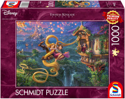 Пазли Schmidt Spiele T.Kinkade Рапунцель заплутані в коханні 1000 елементів 113367 (4001504580346)