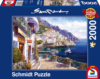 Puzzle Schmidt Spiele S. Park Popołudnie w Amalfi 2000 elementów 105075 (4001504592714)