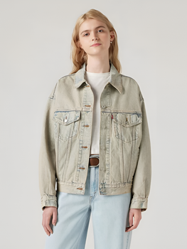 Джинсовая куртка женская Levi`s 795722195 S Голубая ( 1159838253)