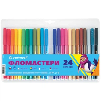Фломастери 7550/24 ТП, набір 24 ​​шт.