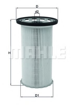 Топливный фильтр Knecht/MAHLE (KX386)