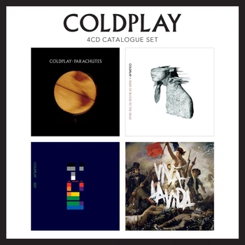 Музичний CD диск Coldplay - Catalogue Set (4CD) фирменный