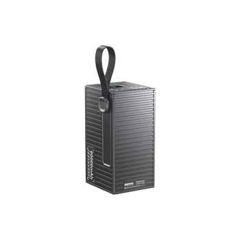 Павербанк Remax RPP-609 Pro 60000 mAh 22.5W 4USB/2Type-C PowerBank с ФОНАРИКОМ и быстрой зарядкой Grey