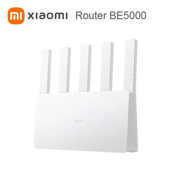 Маршрутизатор Xiaomi Router BE5000 WiFi 7, 2.4/5 GHz LAN Гигабит