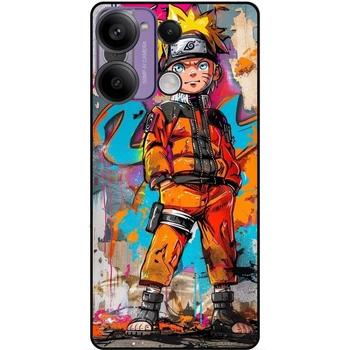 Чехол силиконовый бампер Candy для Xiaomi Poco X6 Pro 5G с рисунком Наруто аниме Marvel Naruto