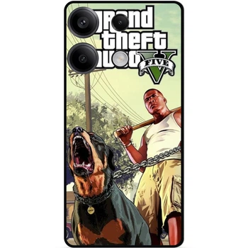 Чехол силиконовый бампер Candy для Xiaomi Poco M6 Pro с картинкой ГТА GTA