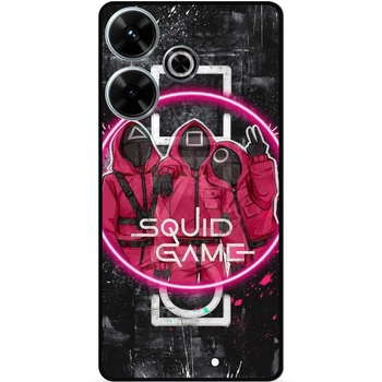 Силиконовый чехол Candy для Infinix Hot 30 (X6831) Игра в кальмара