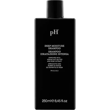 Шампунь для глубокого увлажнения сухих волос pH Laboratories Flower Deep Moisture Shampoo 250 мл для мягкости блеска предотвращения ломкости и деликатного очищения волос