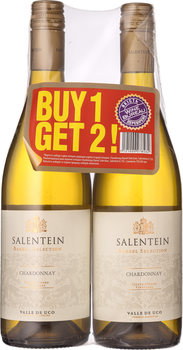 Вино Salentein Chardonnay Barrel Selection біле сухе 0.75 л х 2 шт (1121000278462)