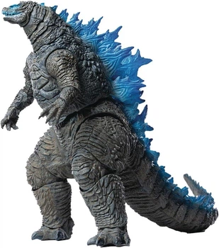 Игрушка Годзилла с ядерным пламенем Godzilla vs. Kong Heat Ray Godzilla Translucent Exquisite Basic Figure HIYA Toys