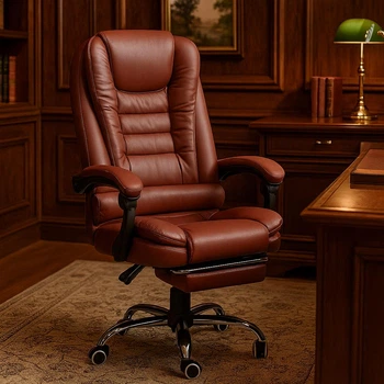 Офисное кресло руководителя Virgo X6 Brown
