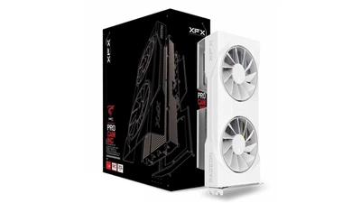 Видеокарта XFX Radeon RX 9060 XT Swift OC White Gaming Edition 8GB (RX-96TSW8GWQ)
