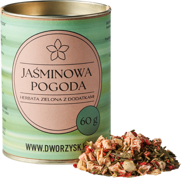 Herbata sypana Dworzysk Jasminowa Pogoda 60 g (5901122626725)