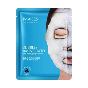 Бульбашкова тканинна маска Bubbles Amino Acid Mask