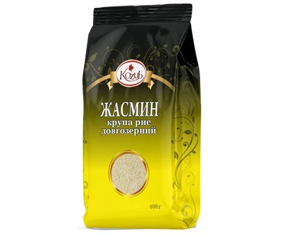 Крупа рис Жасмин довгозерний Козуб продукт 400 г