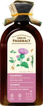 Шампунь Green Pharmacy против выпадения волос Лопух и протеины пшеницы 350 мл (4823015904950)