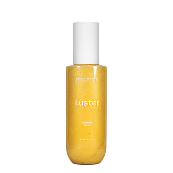 Шимер спрей для тіла парфумований Hollyskin Luster Gold золотистий 150 мл