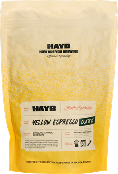 Kawa ziarnista Hayb Yellow Espresso Blend Dark 250 g (5904844570147)