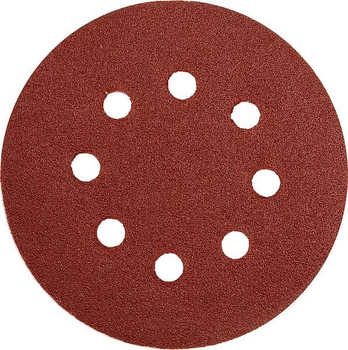 Papier ścierny Yato 8 otworów na rzepy P150 5 szt YT83456 (5906083834561)
