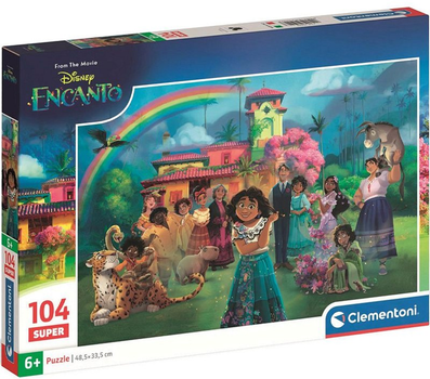 Puzzle Clementoni Super Disney Encanto 104 elementy 25049 (8005125250493)