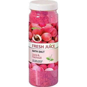 Соль для ванн Fresh Juice Личи и пачули 700 г