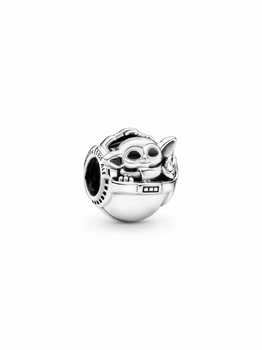 Срібна намистина Пандора Pandora Star Wars Grogu™ Crib 799511C01