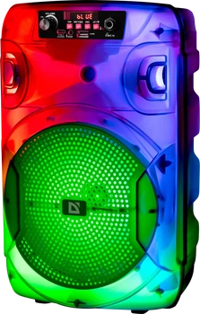 Портативна колонка Defender Boomer 12 15W RGB Black (4745091890333)
