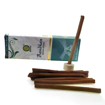 Аромапалочки безосновные Pareen Bandhan Dhoop Sticks с держателем, 10 шт 33938