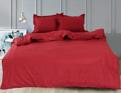 Комплект постельного белья TAG Tekstil Bordo King Size (Евро maxi)