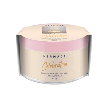 Скраб для тіла Mermade Celebration Парфумований сольовий 300 г (4823122900906)