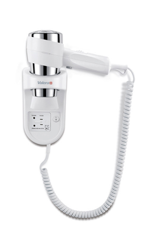 Фен Valera Action Super Plus 1600 Shaver настенный для гостиниц, с розеткой для электробритвы