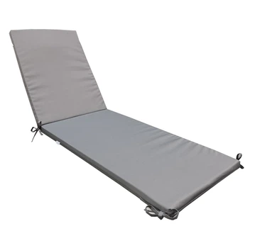 Матрац для шезлонга eGarden RIO 195x58x4 см графіт 530