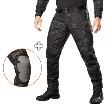 Штани Camotec Герць 2.0 Twill Multicam Black (9129), XL