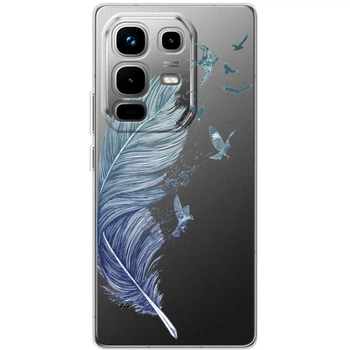 Силиконовый чехол BoxFace Infinix Note 50 Feather (66608-cc38)