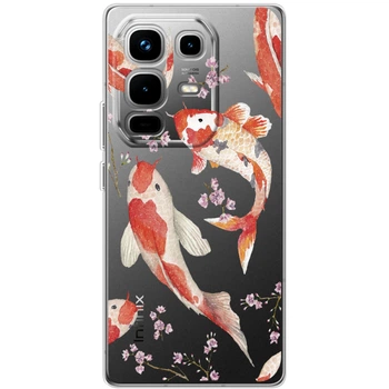 Силиконовый чехол BoxFace Infinix Note 50 Japanese Koi Fish (66608-cc3)
