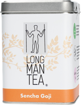 Herbata sypana Long Man Tea Sencha Goji w puszce 120 g (5903299988101)