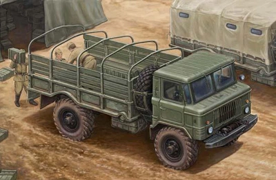 Збірна модель 1/35 Вантажівка ГАЗ-66 Trumpeter 01016