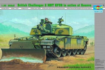 Збірна модель 1/35 Британський танк Challenger II KFOR Trumpeter 00345