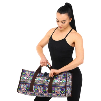 Сумка для йоги Yoga bag SP- DoYourYoga (розмір 22х24х54см, поліестер, бавовна, темно-синій-фіолетовий) (FI-6971-2)