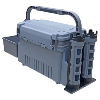 Ящик рыболовный Multi Box Kaida XD-101 с двумя держателями удилищ для спиннинговой ловли